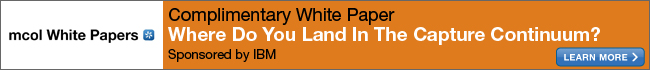 White Paper: Where do you land in the capture continuum? Sponsored by IBM